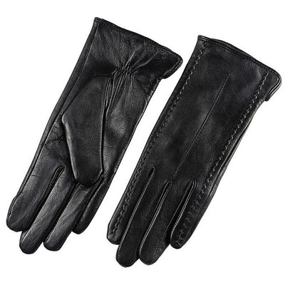 Guantes de Cuero para Mujer con Pantalla Táctil - Otoño e Invierno - Image 4