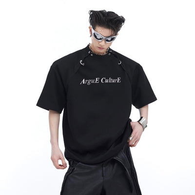 Blusa Manga Corta con Diseño Calado y Abertura Lateral - Image 10