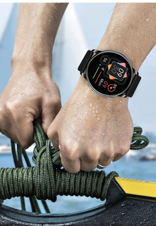 Reloj Inteligente Redondo con Llamadas Bluetooth y Monitoreo de Salud - Image 33