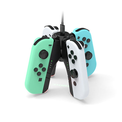 Cargador Múltiple 4 en 1 para Controles Nintendo Switch - Base de Carga Rápida - Image 31