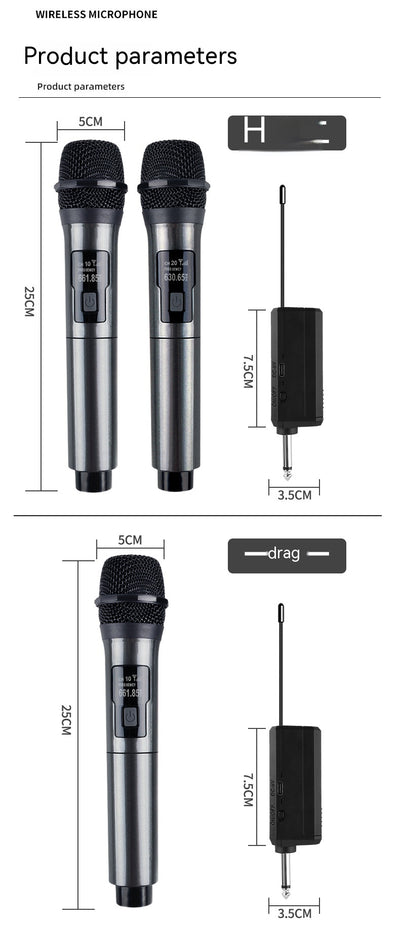 Micrófono Inalámbrico Dual de Alto Rendimiento para Hogar - Image 30