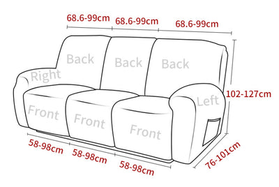Funda Protectora para Sofá de 3 Cuerpos - Cobertura Completa - Image 24