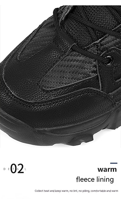 Botas de Invierno Forradas en Algodón con Forro Polar - Caña Alta Cálidas - Image 33
