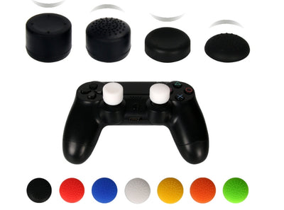 Tapas de Joystick PS5 de Silicona - Diseño Ergonómico Mushroom con Funda Protectora - Image 20