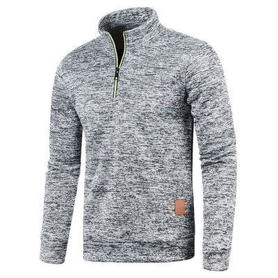Suéter para Hombre con Cierre de Cremallera en el Cuello - Otoño e Invierno - Image 19