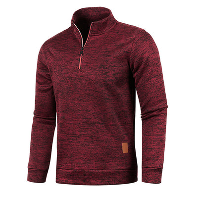 Suéter para Hombre con Cierre de Cremallera en el Cuello - Otoño e Invierno - Image 29