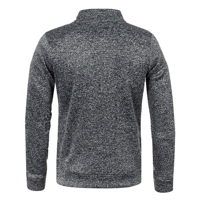 Suéter para Hombre con Cierre de Cremallera en el Cuello - Otoño e Invierno - Image 35