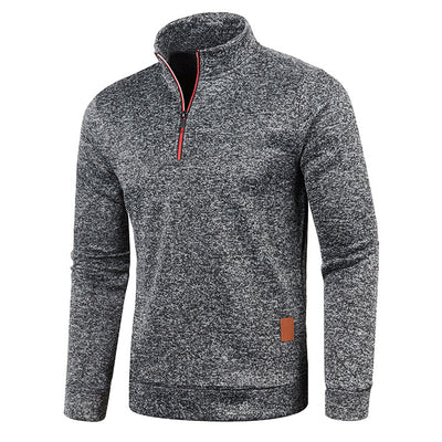 Suéter para Hombre con Cierre de Cremallera en el Cuello - Otoño e Invierno - Image 40