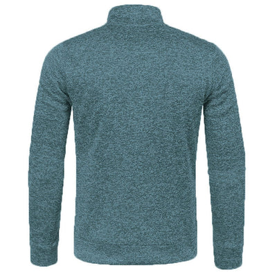 Suéter para Hombre con Cierre de Cremallera en el Cuello - Otoño e Invierno - Image 43
