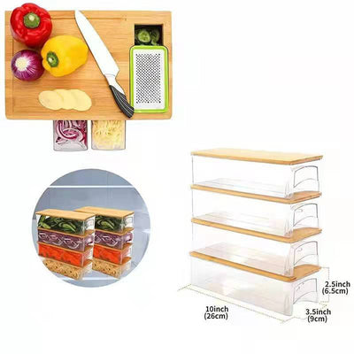 Tabla de Corte Multifuncional de Bambú con Caja de Almacenamiento - Image 15
