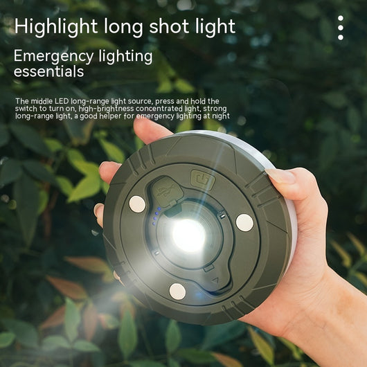 Linterna Camping Recargable 7 Colores con Luz Ambiental - Image 11