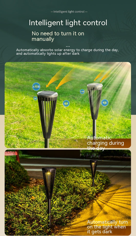Lámpara Solar Decorativa para Jardín y Patio - Image 8