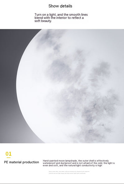 Lámpara Lunar para Patio Exterior Resistente al Agua - Image 19