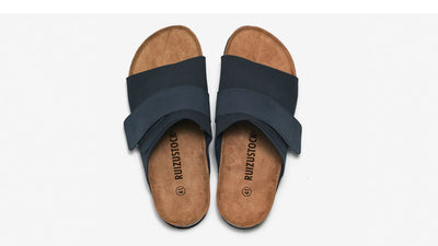 Sandalias de Pareja con Corcho y Cuero para Playa - Image 17
