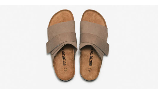 Sandalias de Pareja con Corcho y Cuero para Playa - Image 22