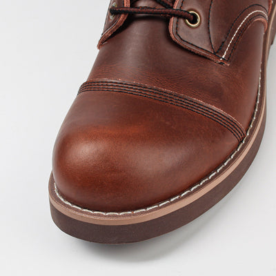 Botas Militares Martin de Cuero Engrasado para Hombre - Estilo Retro Worker - Image 45