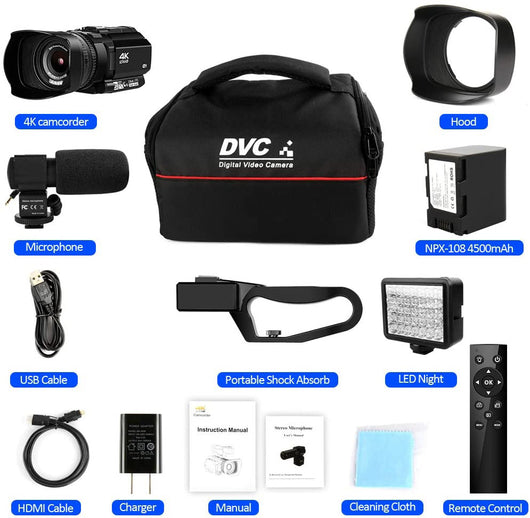 Cámara de Video Digital 4K Profesional para Conferencias y Contenido - Image 10