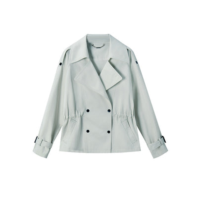Gabardina Corta de Algodón Premium - Resistente a Arrugas - Image 14