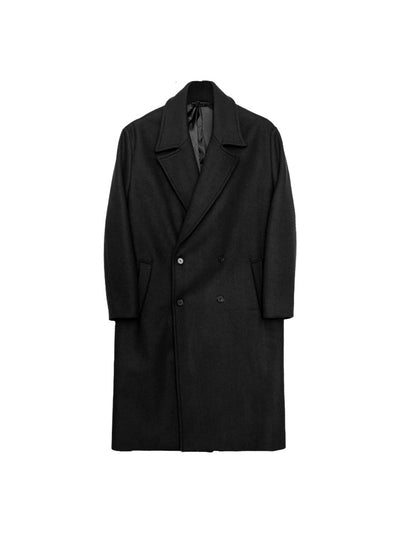 Abrigo de Lana Cruzado para Hombre - Largo Medio con Grosor Premium - Image 11