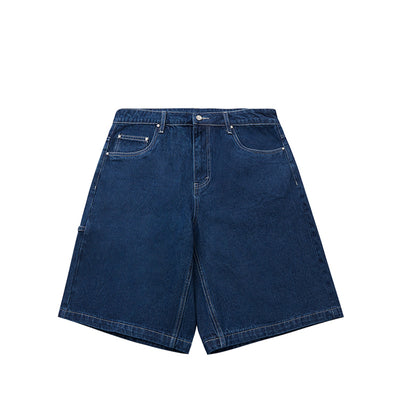 Shorts Vaqueros Rectos Casuales Hasta la Rodilla - Image 31