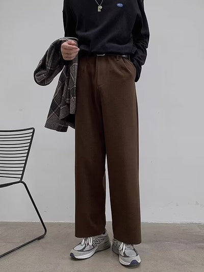 Pantalones de Traje Sueltos Casuales para Hombre - Image 13