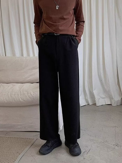 Pantalones de Traje Sueltos Casuales para Hombre - Image 14