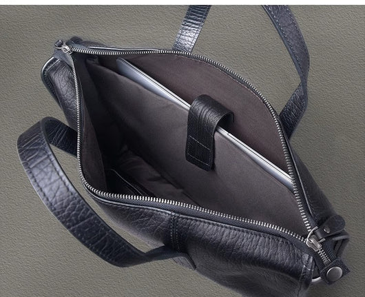 Bolso Ejecutivo de Cuero Grueso para Hombre - Image 48