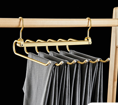 Perchero Multifuncional de Aluminio para Pantalones - Organizador Mágico de Ropa - Image 9