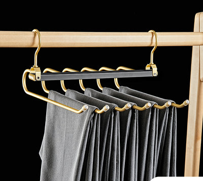 Perchero Multifuncional de Aluminio para Pantalones - Organizador Mágico de Ropa - Image 10