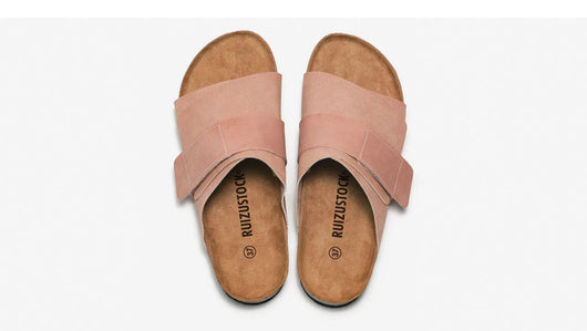 Sandalias de Pareja con Corcho y Cuero para Playa - Image 30