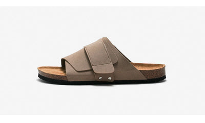 Sandalias de Pareja con Corcho y Cuero para Playa - Image 32
