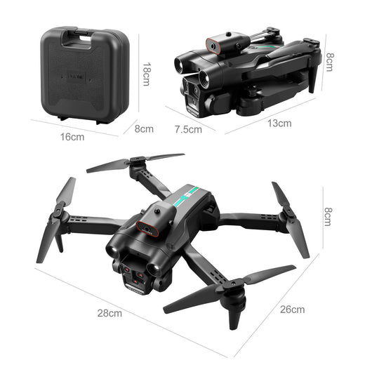 Dron S92 con Triple Cámara, Posicionamiento por Flujo Óptico y Control Remoto - Image 41