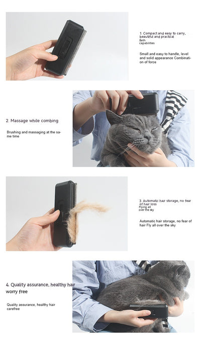 Peine Deslanador de Un Toque para Perros y Gatos - Image 12