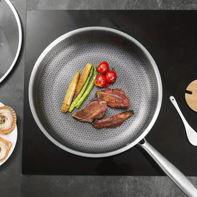 Sartén Wok Premium de Inducción con Revestimiento Antiadherente Panal - Image 12