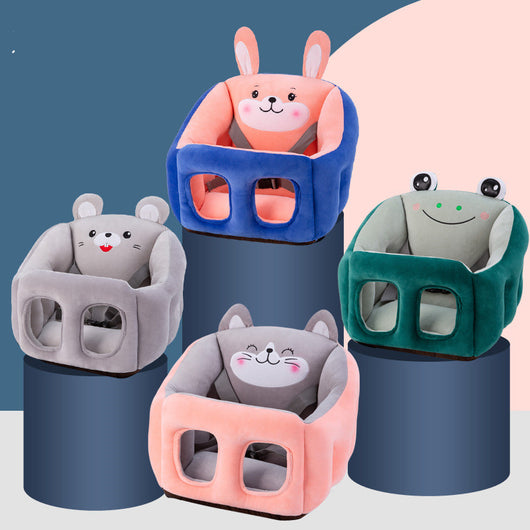 Silla Portátil Multifuncional para Bebé con Diseño Divertido y Fijación en Auto - Image 17