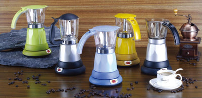 Cafetera Moka Eléctrica de Aluminio con Enchufe Europeo - Image 7