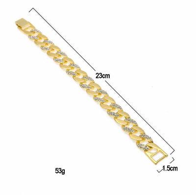 Reloj de Lujo para Hombre con Diamantes y Calendario - Cuarzo Premium - Image 19