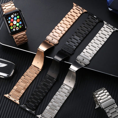 Correa Inteligente de Bambú y Acero Inoxidable para Smartwatch - Image 20
