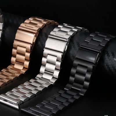 Correa Inteligente de Bambú y Acero Inoxidable para Smartwatch - Image 27