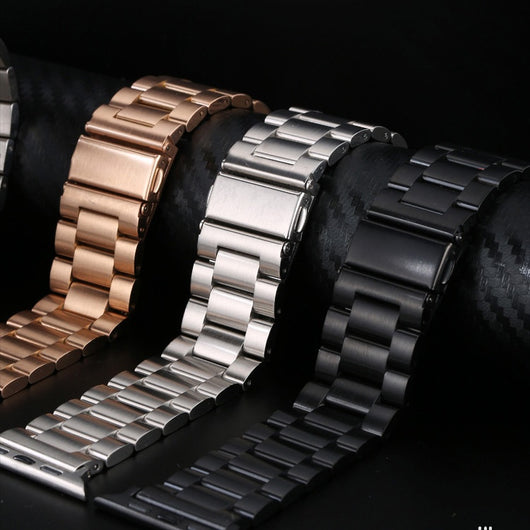 Correa Inteligente de Bambú y Acero Inoxidable para Smartwatch - Image 27