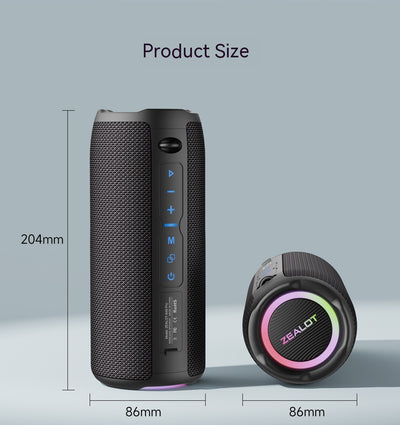 Parlante Bluetooth Resistente al Agua para Vehículos S49Pro - Image 5