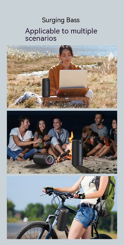 Parlante Bluetooth Resistente al Agua para Vehículos S49Pro - Image 8