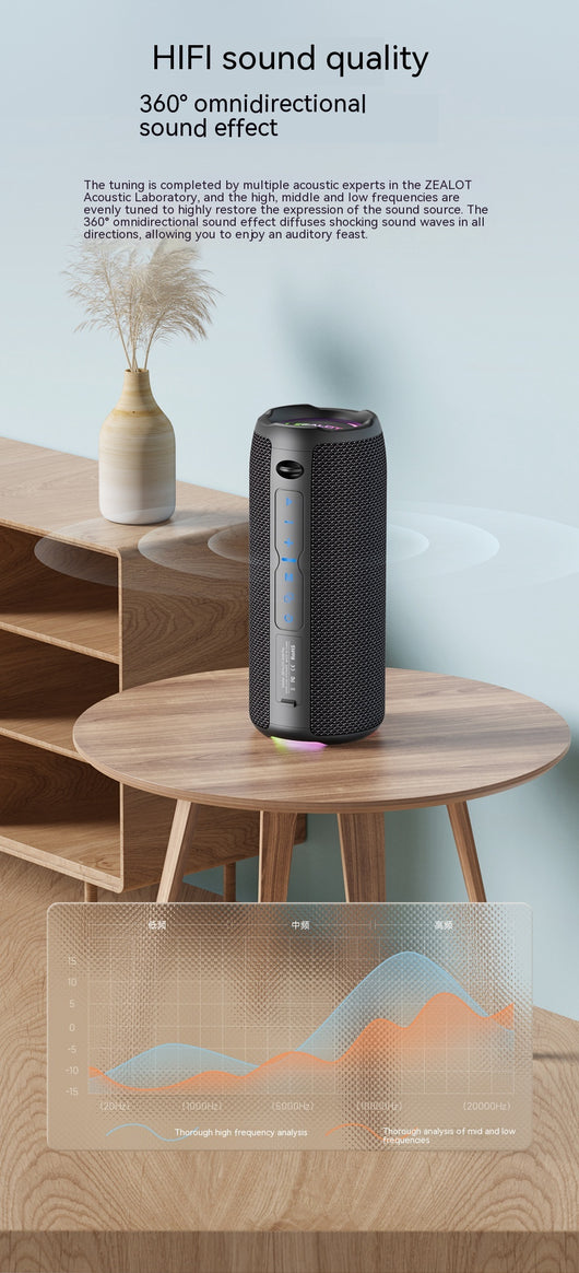 Parlante Bluetooth Resistente al Agua para Vehículos S49Pro - Image 12