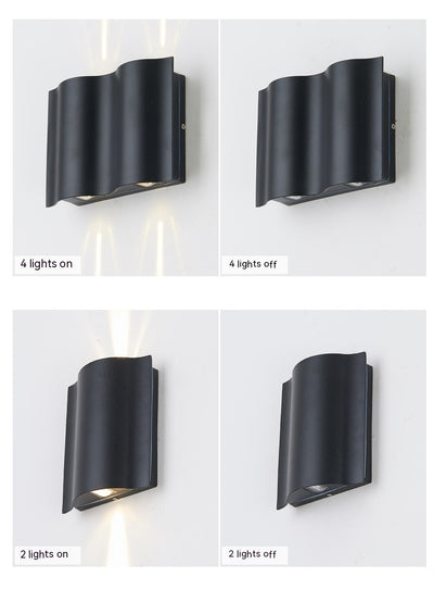 Foco LED Exterior Bidireccional Impermeable de Diseño Moderno - Image 12