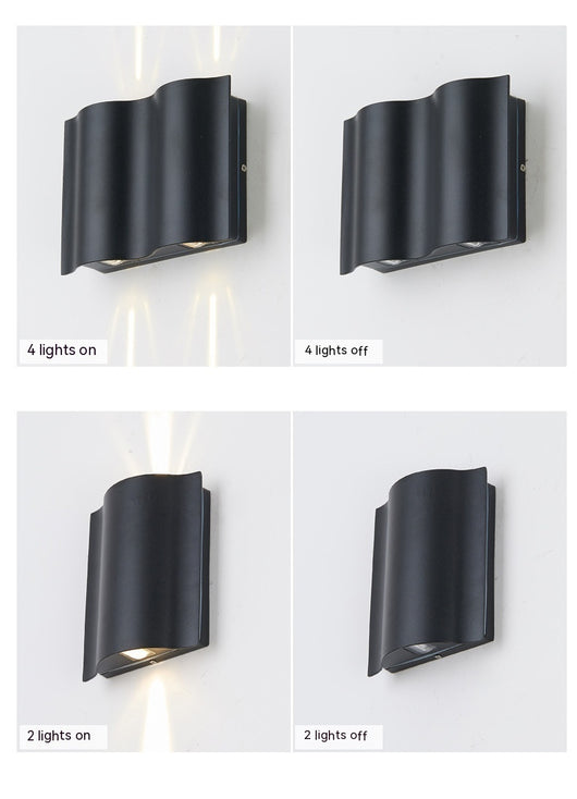 Foco LED Exterior Bidireccional Impermeable de Diseño Moderno - Image 12