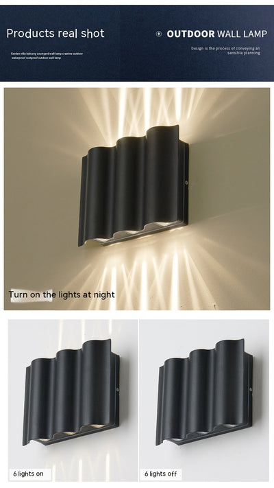 Foco LED Exterior Bidireccional Impermeable de Diseño Moderno - Image 15