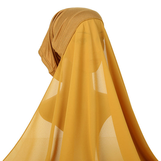 Traje de Gasa Perla para Mujer con Pañoleta Coordinada - Image 21