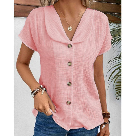 Cardigan Corto Liso de Botones para Mujer - Image 12