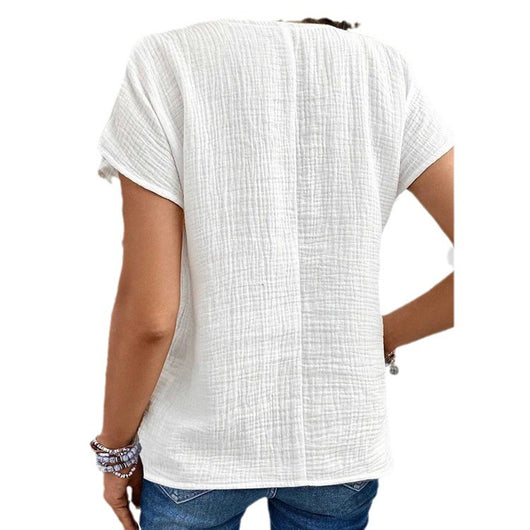 Cardigan Corto Liso de Botones para Mujer - Image 18