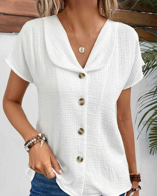 Cardigan Corto Liso de Botones para Mujer - Image 20